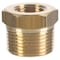 Homeplus+ ATC 1/2 in. MPT X 1/4 in. D FPT Brass Hex Bushing 6JC125110701018 - alternate 1